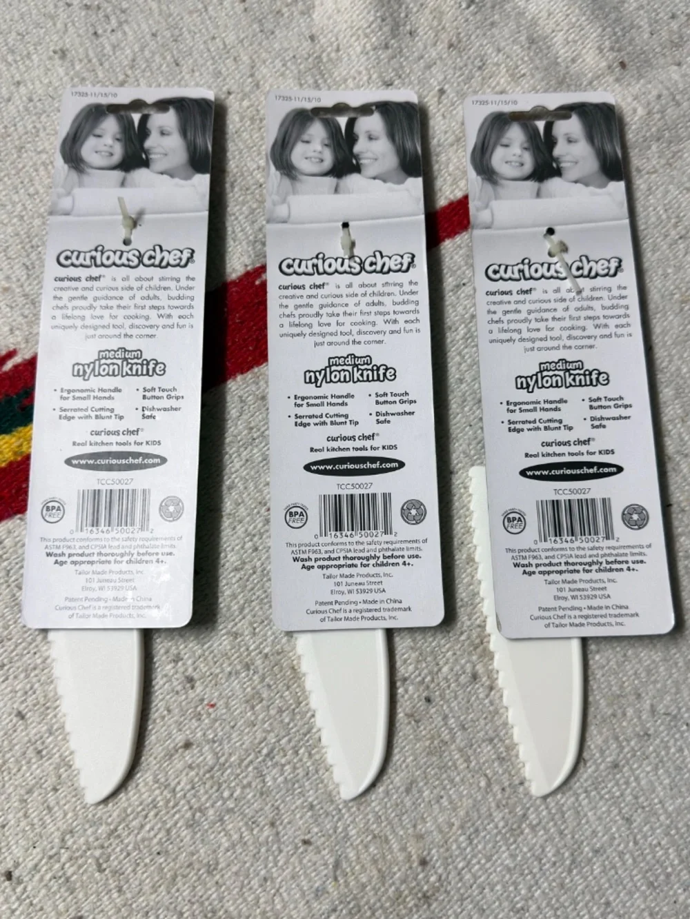 Curious Chef Kid Safe Kitchen Knife Set - 13 total knives